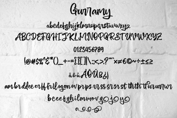 Gurramy Font - Preview 3