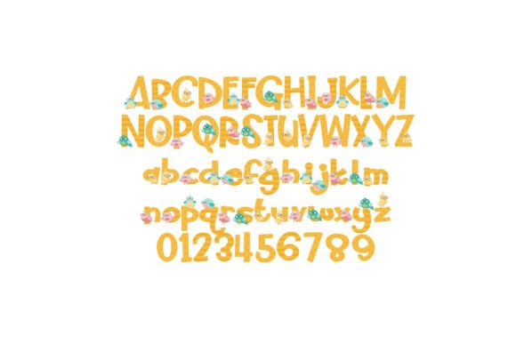 Happy Hatchling Font - Preview 2