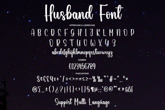 Husband Font - Preview 5