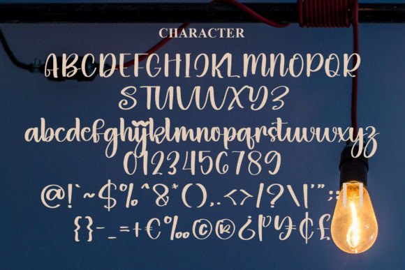 Insting Font PNG with transparent background - Preview 4