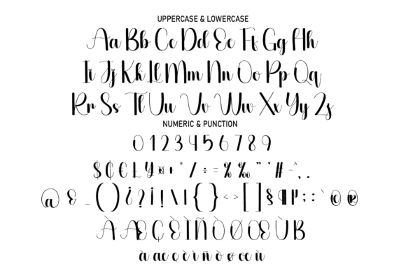 Kichen Font PNG with transparent background - Preview 4