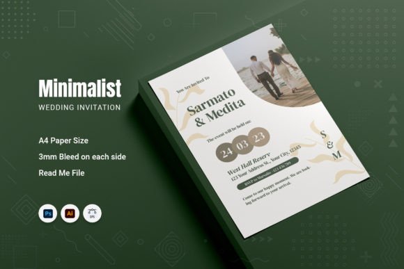 Minimalist Wedding Invitation