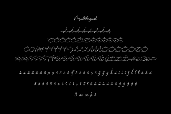Mr Dj Monoline Font PNG with transparent background - Preview 5