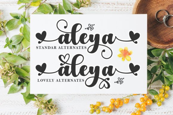Rayba Font PNG with transparent background - Preview 2