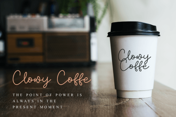 Roseflower Monday Font PNG with transparent background - Preview 6