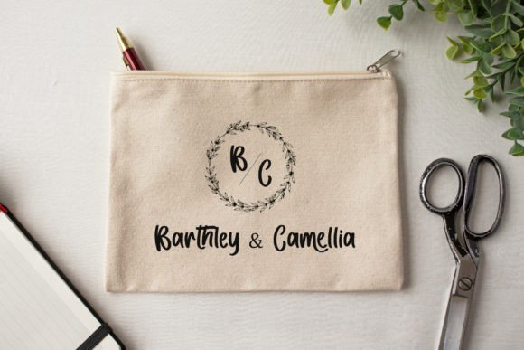 Rustic Time Font PNG with transparent background - Preview 2