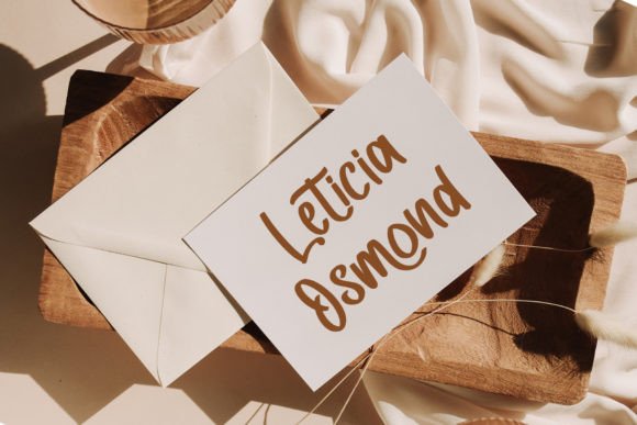 Rustic Time Font PNG with transparent background - Preview 3
