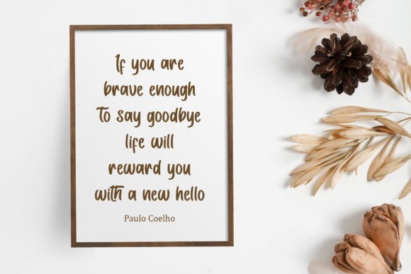 Rustic Time Font PNG with transparent background - Preview 4