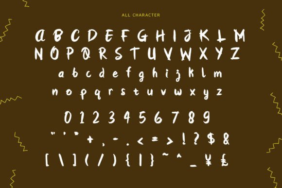 Sefrinx Font PNG with transparent background - Preview 1