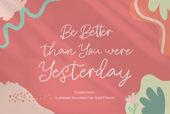 Beverly Hills Font - Preview 3