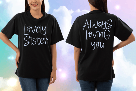 Book Smile Font PNG with transparent background - Preview 2
