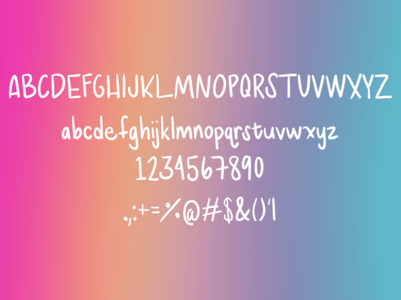 Bored at Work Font - Preview 1