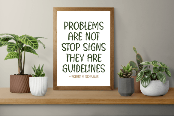 Cactus Plants Font - Preview 1