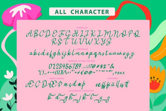 Calumtte Font - Preview 5