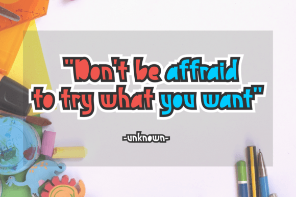 Craftcut Font - Preview 2