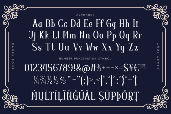 Eanby Font - Preview 4