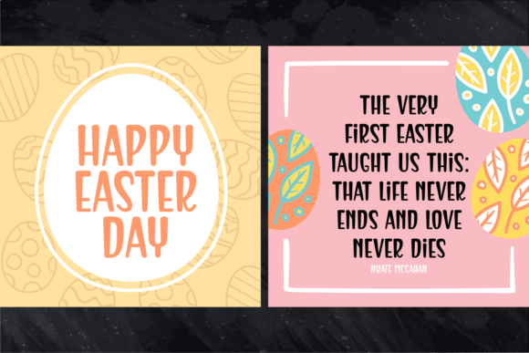 Easter Nighty Font - Preview 2