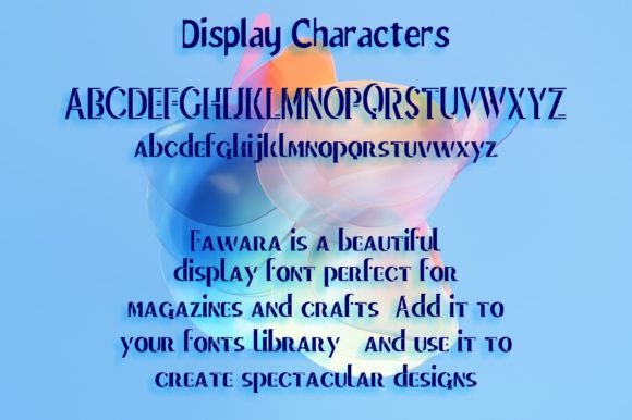 Fawara Font - Preview 3