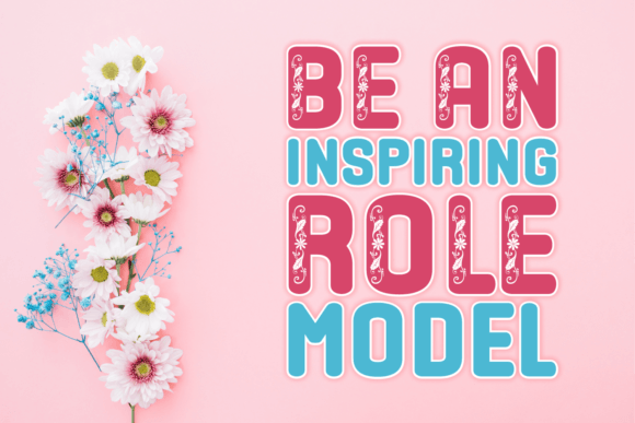 Flower Beauty Font - Preview 1