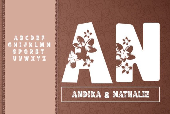 Flower Brownies Font - Preview 1