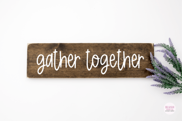 Forest Marsh Font PNG with transparent background - Preview 4