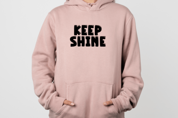 Keep Shine Font PNG with transparent background - Preview 5