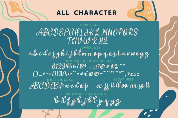Laycial Font PNG with transparent background - Preview 5