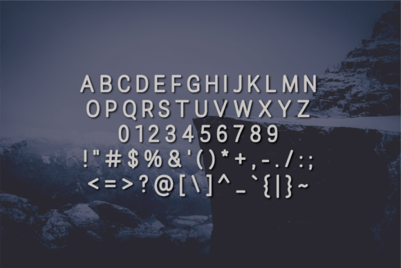 Luminous Font PNG with transparent background - Preview 2