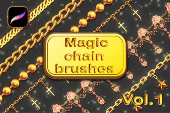 Magic Chain Brushes Vol.1 for Procreate