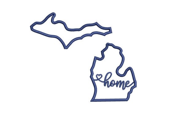 Michigan Home USA State