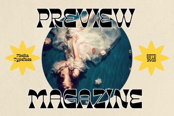 Mocka Font font preview - 6