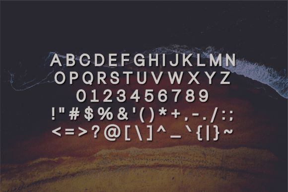 Mosphert Font font preview - 2