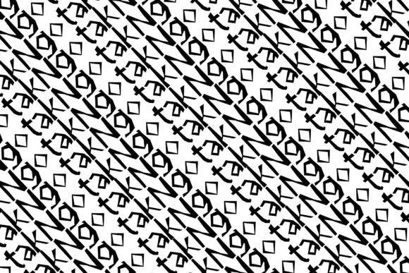 Ngotak Font PNG with transparent background - Preview 1