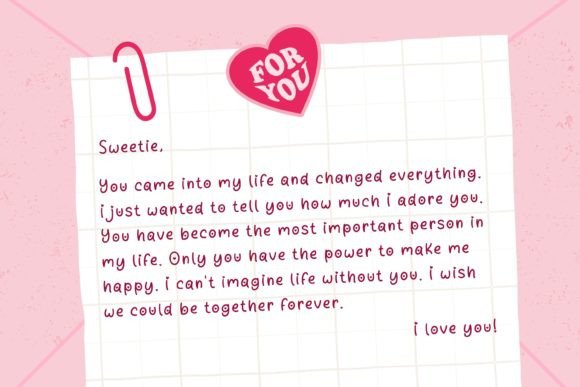 Pinky Dime Font PNG with transparent background - Preview 3