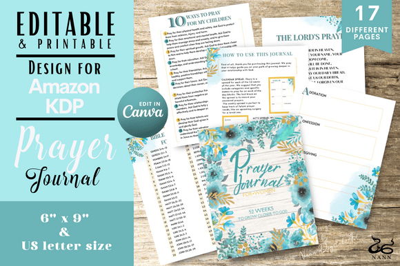 Prayer Journal Pages/KDP Interior #73