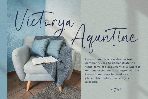 Riyanthy Selafina Font PNG with transparent background - Preview 6