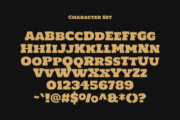 Rothers Font PNG with transparent background - Preview 5
