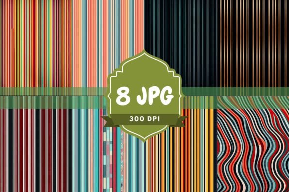 Striped Pattern Bundle Graphic by Antoine · Creative Fabrica