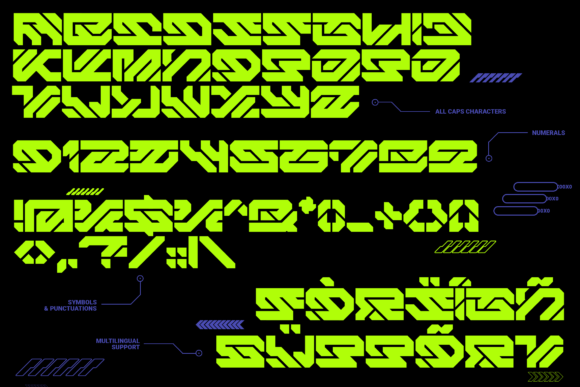 Aero Flux Font - Preview 6