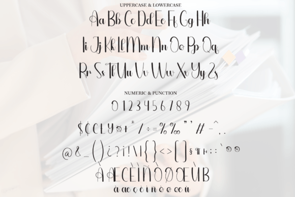 Attachment Font - Preview 5