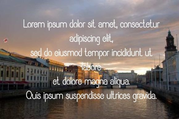 Begab Stencil Font - Preview 5