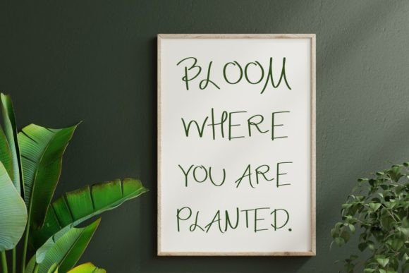 Bloom Font - Preview 3