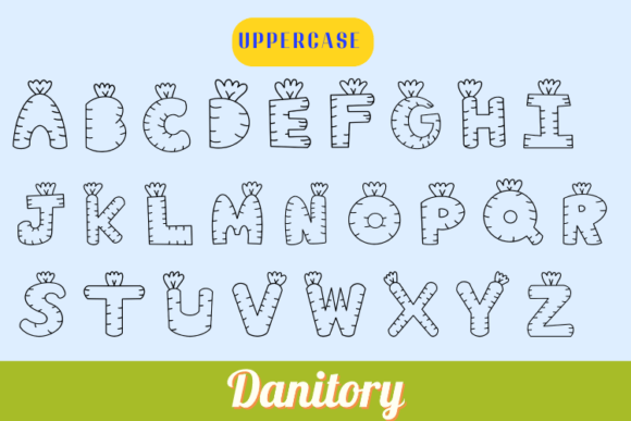 Carrot Font - Preview 1