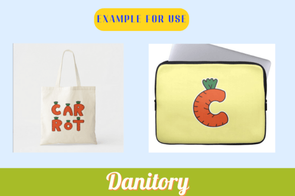 Carrot Font - Preview 3