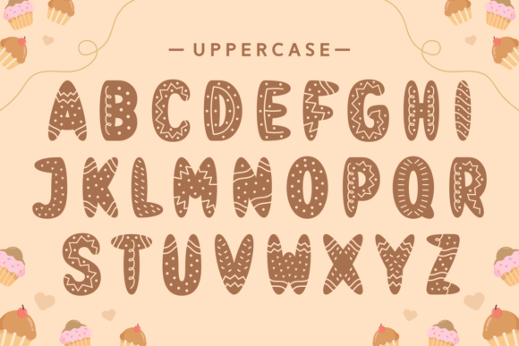 Cheese Cookies Font - Preview 4