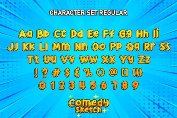 Comedy Sketch Font - Preview 2