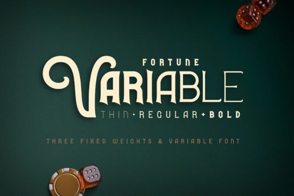 Fortune Variable Font - Preview 2