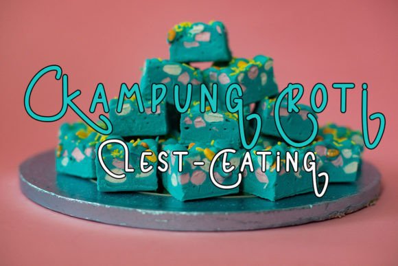 Honey Aling Font PNG with transparent background - Preview 4