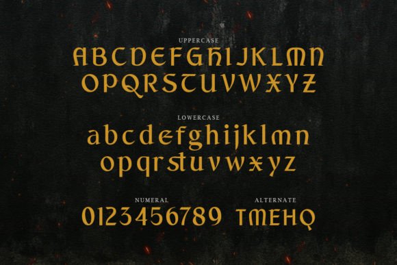 Hortens Font - Preview 1
