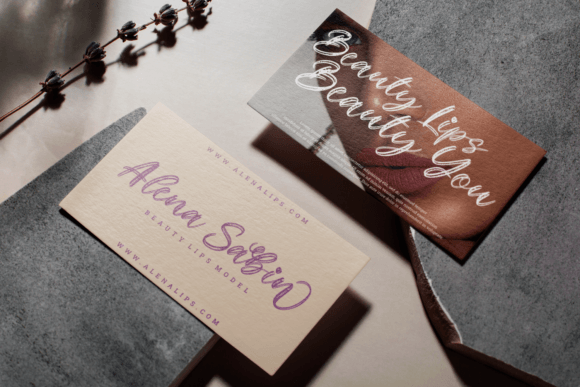Mialena Font PNG with transparent background - Preview 2
